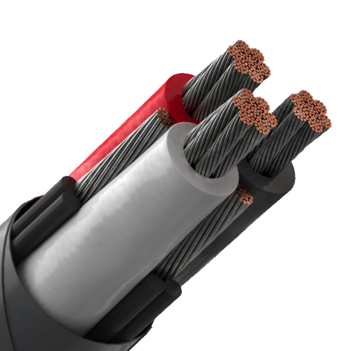 Cable para Mineria de Tipo G-GC Redondo, EPR/CPE, 2kV