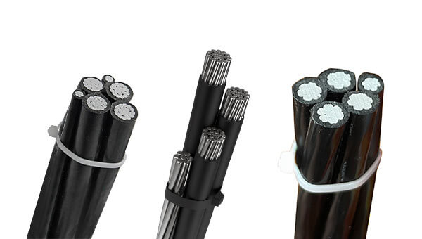 Overhead-line-cable