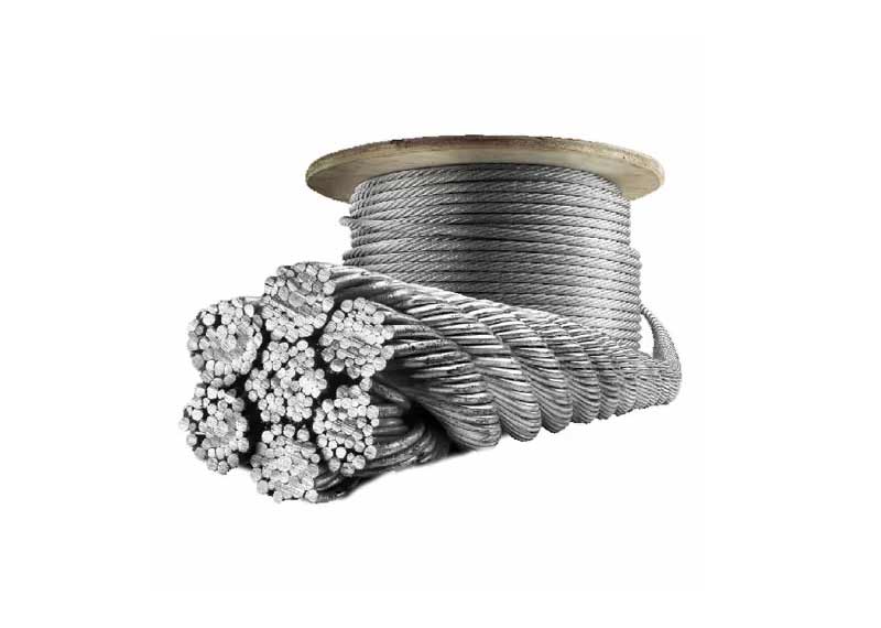 GSW-Cable de Acero Galvanizado Flexible/Inoxidable/PVC
