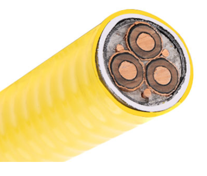 MC-HL Cable blindado 3 conductores EPR PVC MC-HL / MV- 105 （5KV-46kv） 5kv133% 8KV- 100%