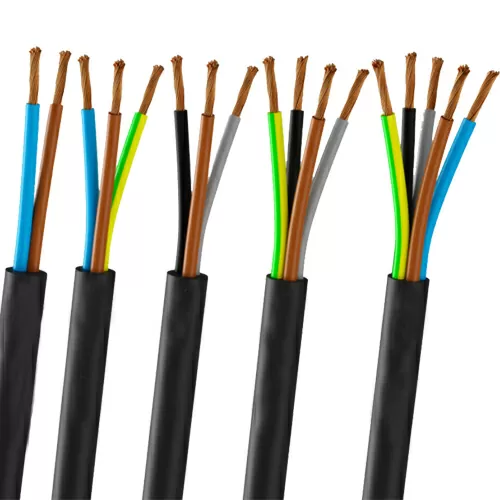 300/500V H05RN-F y H05RR-F Cables de Gamo, Flexible Conductor