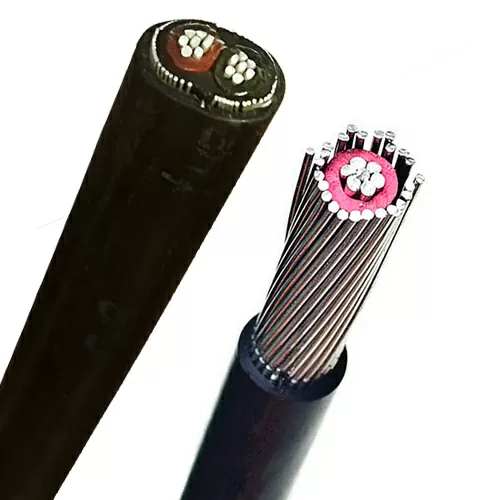 600V Cable Concéntrico Antifraude, Monofasico, trifasico, Aluminio o Cobre Conductor, Plana o Redonda