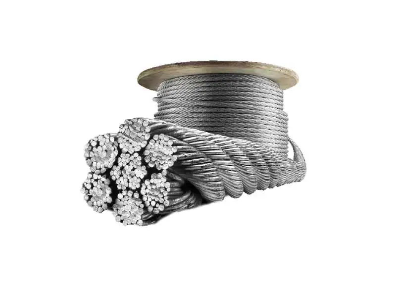 GSW-Cable de Acero Galvanizado Flexible/Inoxidable/PVC